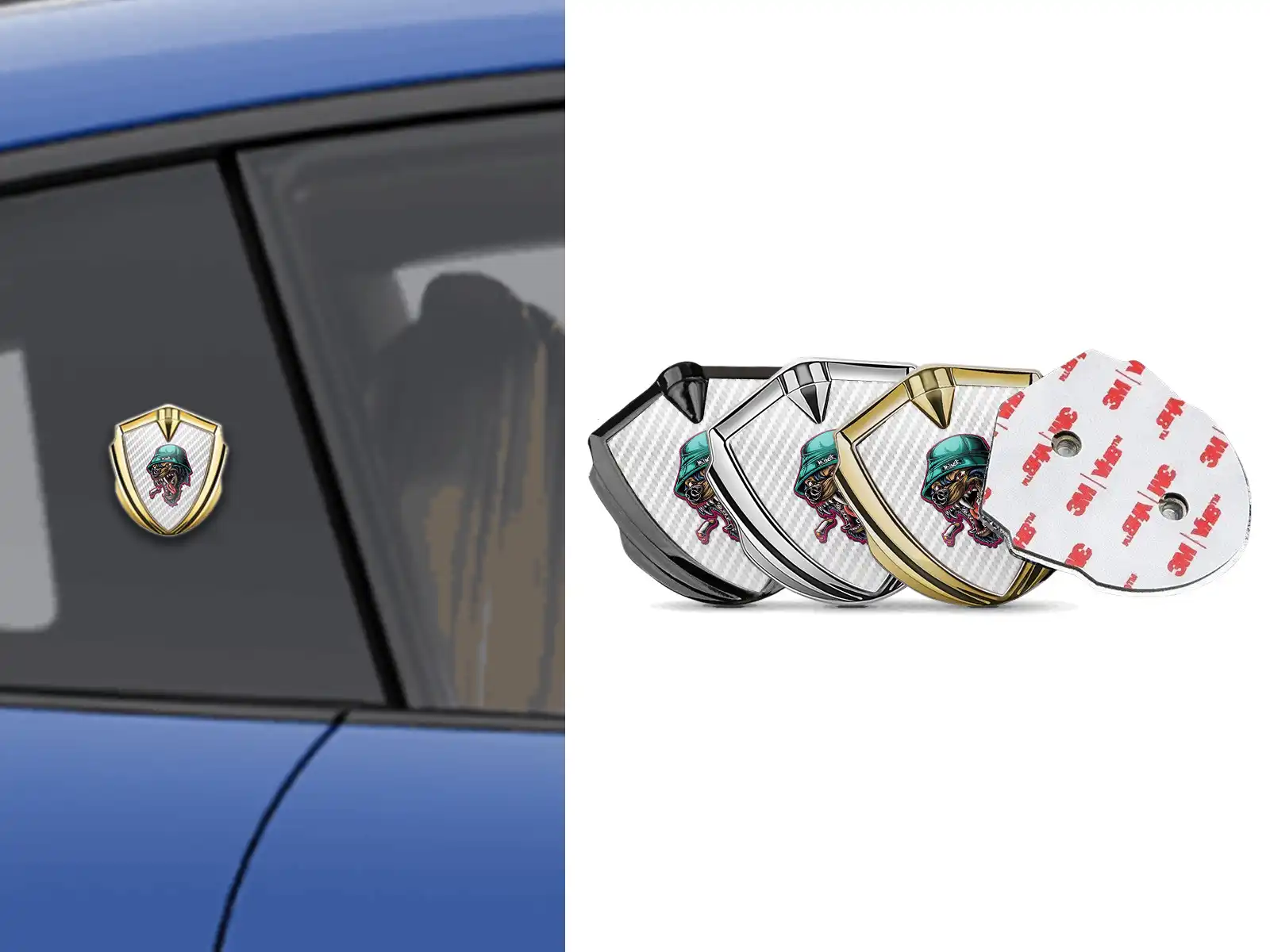3D Emblem Badge Minimal Modern